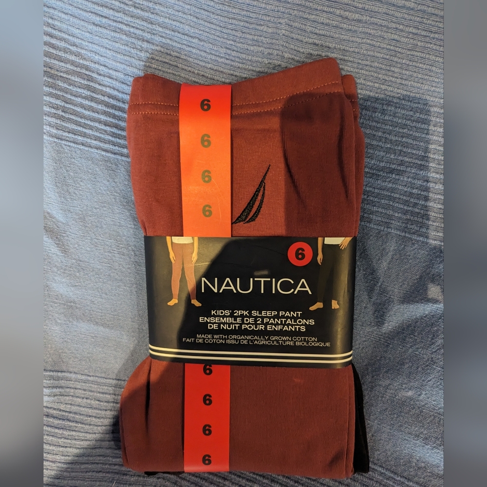 Sz 6 Nautica 2PK Sleep Pants